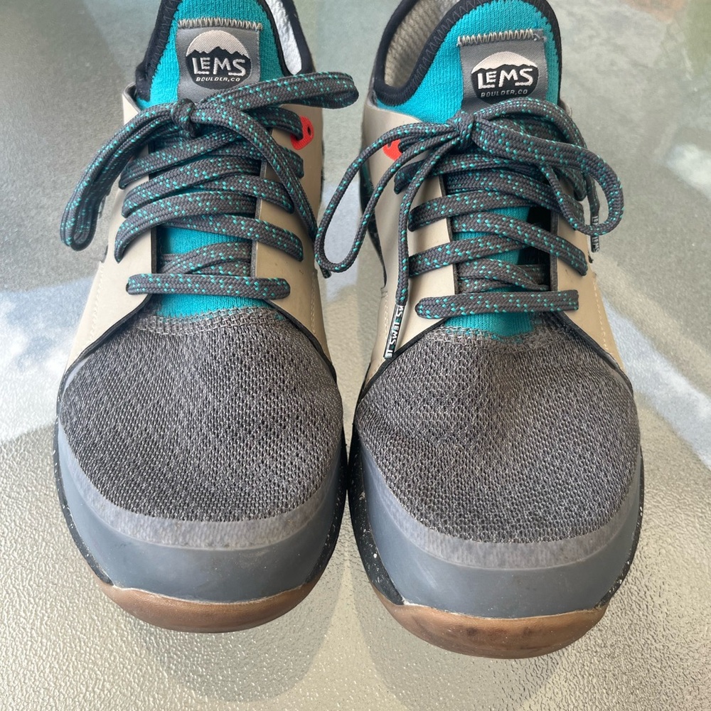LEMS Men's Athletic Shoes - Black and Gray